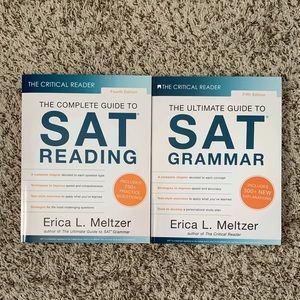 SAT Reading and Grammar Workbooks by Erica L. Meltzer